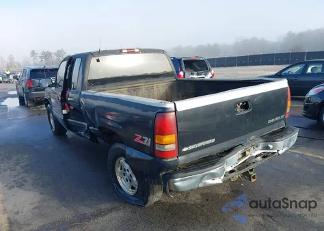 1999 Chevrolet Silverado 1500 Lt из США, поврежденный, VIN 2GCEK19T8X1245792